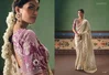 Cream Colour Shringar By Kimora Fancy Fabric With Designer Work Saree Ks-5623